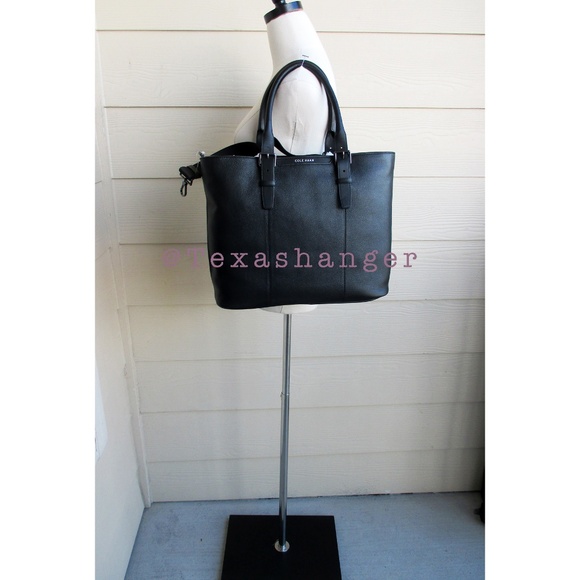 NWT Cole Haan Triboro Tote Bag Grand Series Black - Picture 13 of 16